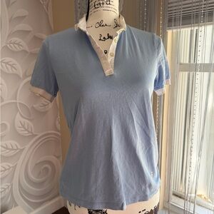 Sky Blue Short Sleeve Polo Shirt